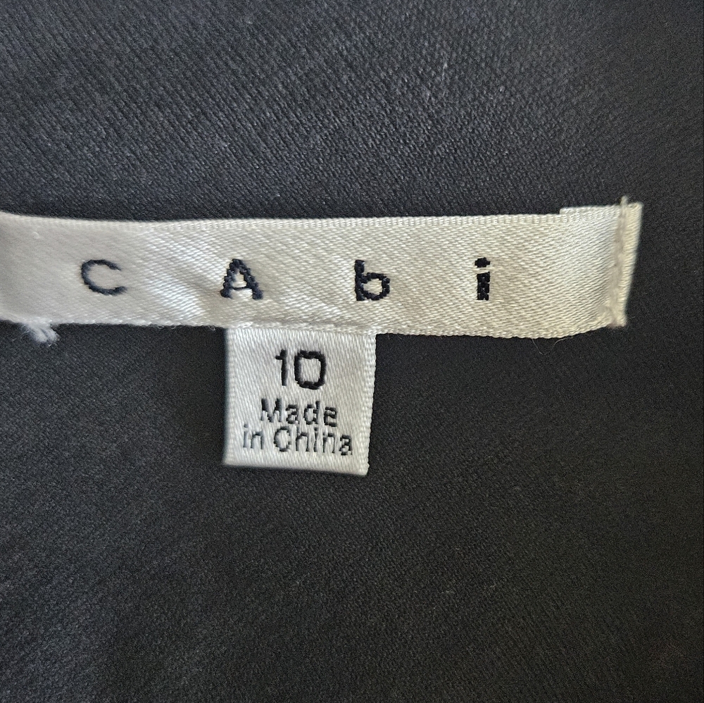 Cabi Black Back Zip Pants Size‎ 10 - Picture 3 of 12